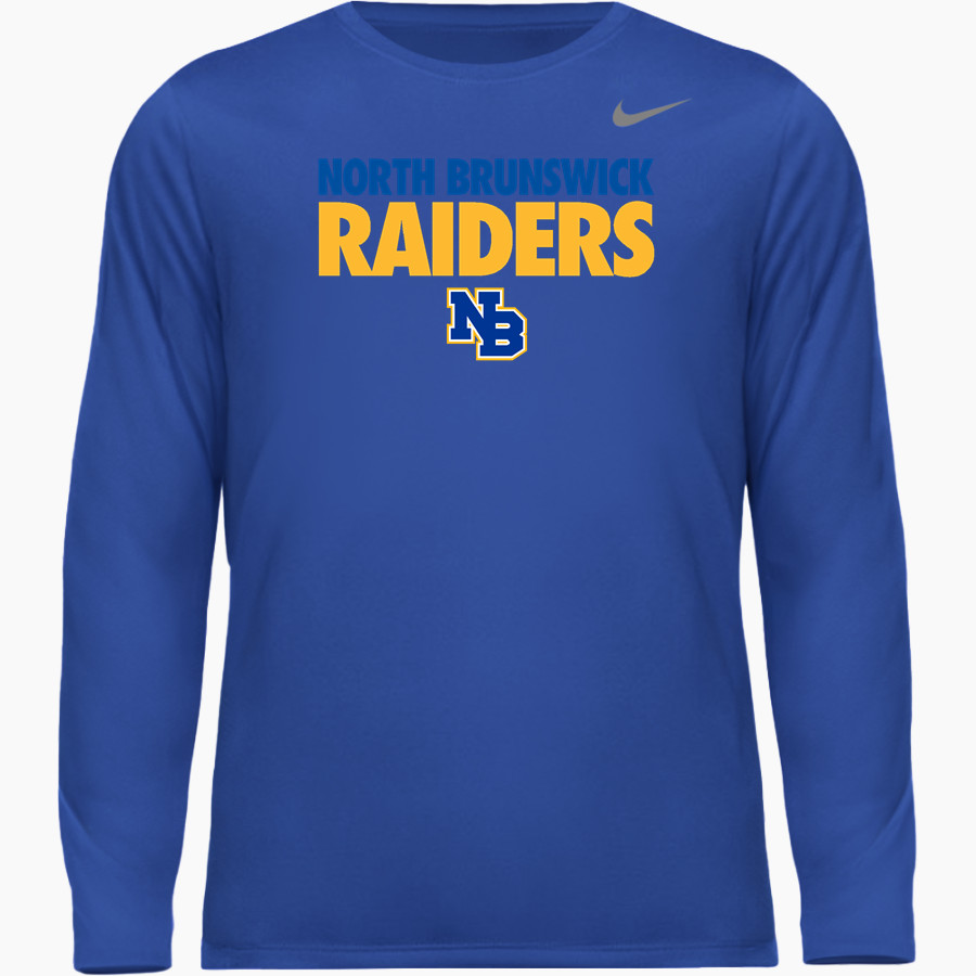 North Brunswick Raiders <span class="pdp-name-mascot">North Brunswick Raiders</span> Nike Men's Team Legend Long Sleeve Tee