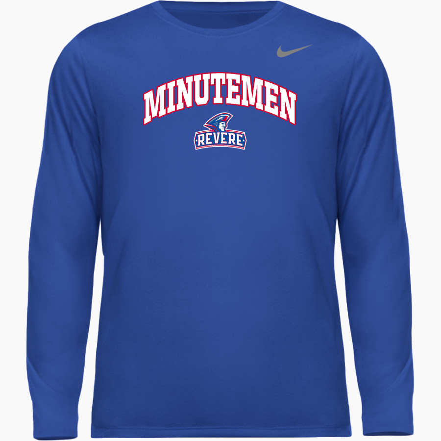 REVERE MINUTEMEN ONLINE STORE Nike Men's Team Legend Long Sleeve Tee