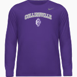 Collinsville Kahoks Nike Men's Team Legend Long Sleeve Tee Front Thumbnail