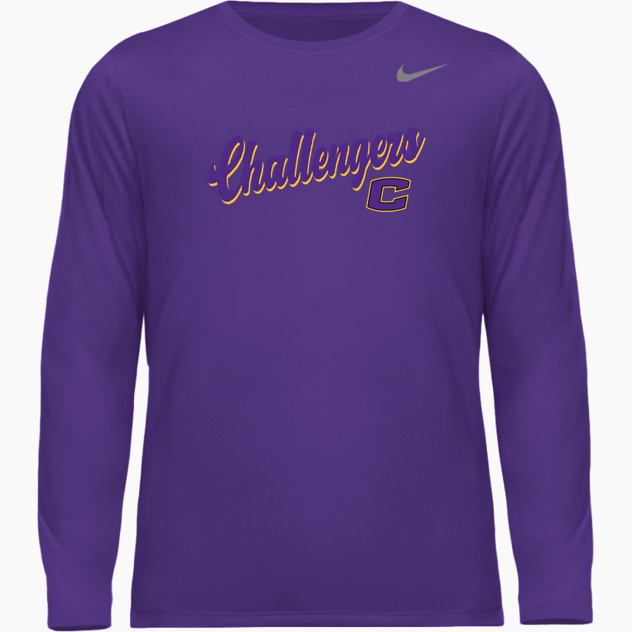Cascade Christian Challengers <span class="pdp-name-mascot">Cascade Christian Challengers</span> Nike Men's Team Legend Long Sleeve Tee
