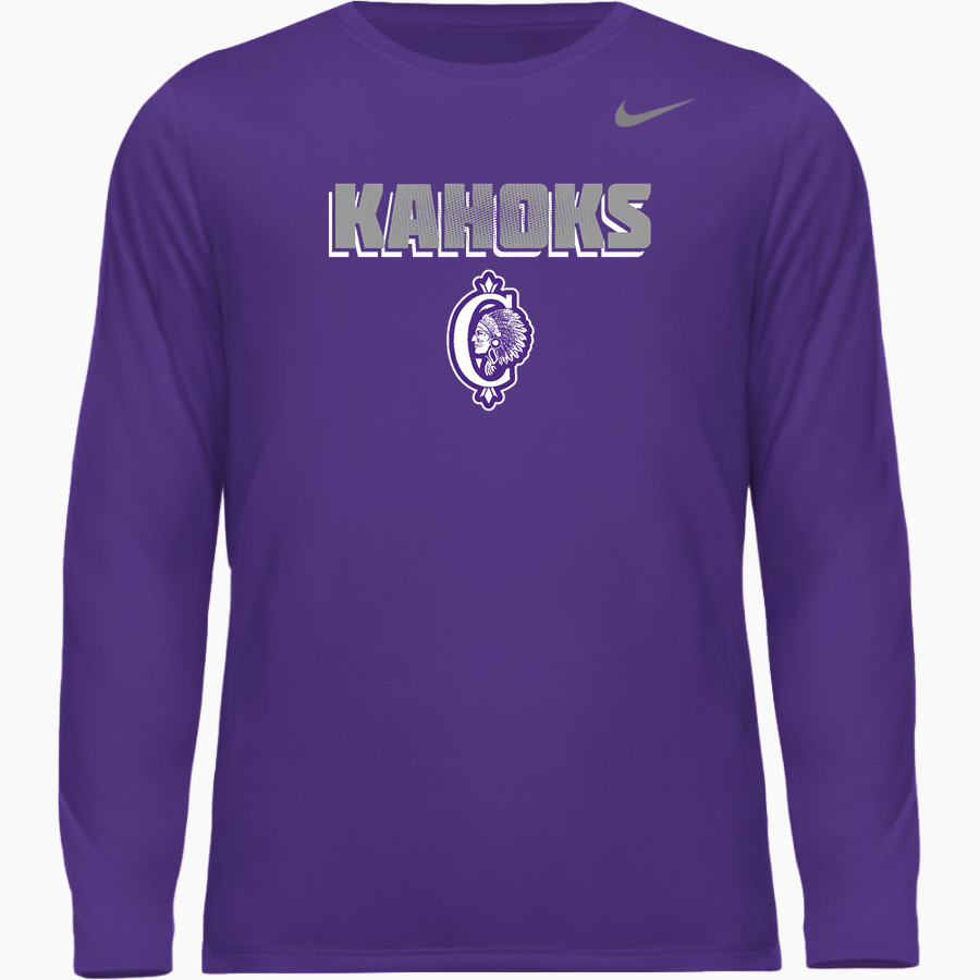 Collinsville Kahoks Nike Men's Team Legend Long Sleeve Tee