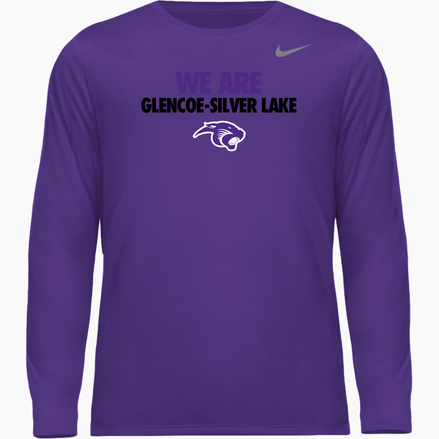 Glencoe-Silver Lake Panthers <span class="pdp-name-mascot">Glencoe Silver-Lake Panthers</span> Nike Men's Team Legend Long Sleeve Tee