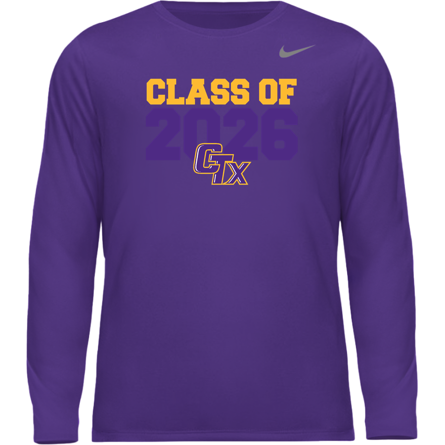 Concordia Tornados <span class="pdp-name-mascot">Concordia University Texas Tornados</span> Nike Men's Team Legend Long Sleeve Tee
