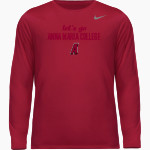 Anna Maria College Amcats <span class="pdp-name-mascot">Anna Maria College Amcats</span> Nike Men's Team Legend Long Sleeve Tee Front Thumbnail