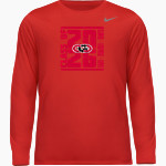 CLARION-GOLDFIELD-DOWS HIGH SCHOOL COWBOYS <span class="pdp-name-mascot">CLARION - GOLDFIELD COWBOYS</span> Nike Men's Team Legend Long Sleeve Tee Front Thumbnail