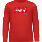 WILLISTON HIGH SCHOOL RED DEVILS Nike Men's Team Legend Long Sleeve Tee Front Thumbnail
