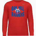 Oak Hill Raiders <span class="pdp-name-mascot">Oak Hill High School Raiders</span> Nike Men's Team Legend Long Sleeve Tee Front Thumbnail