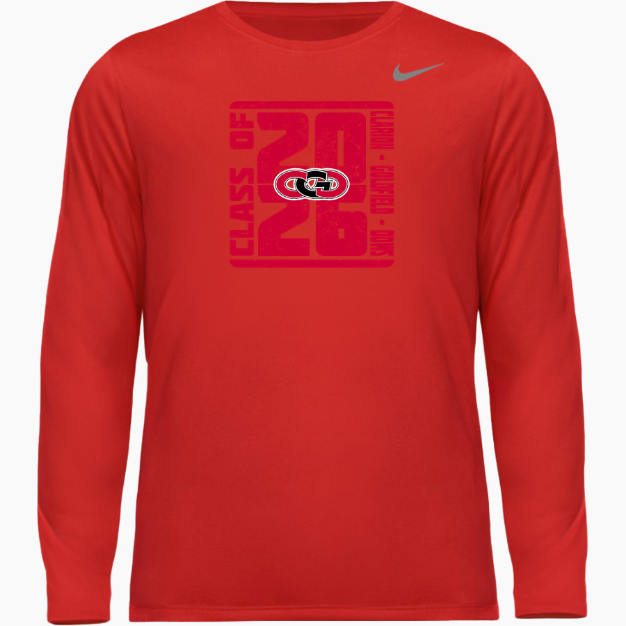 CLARION-GOLDFIELD-DOWS HIGH SCHOOL COWBOYS <span class="pdp-name-mascot">CLARION - GOLDFIELD COWBOYS</span> Nike Men's Team Legend Long Sleeve Tee