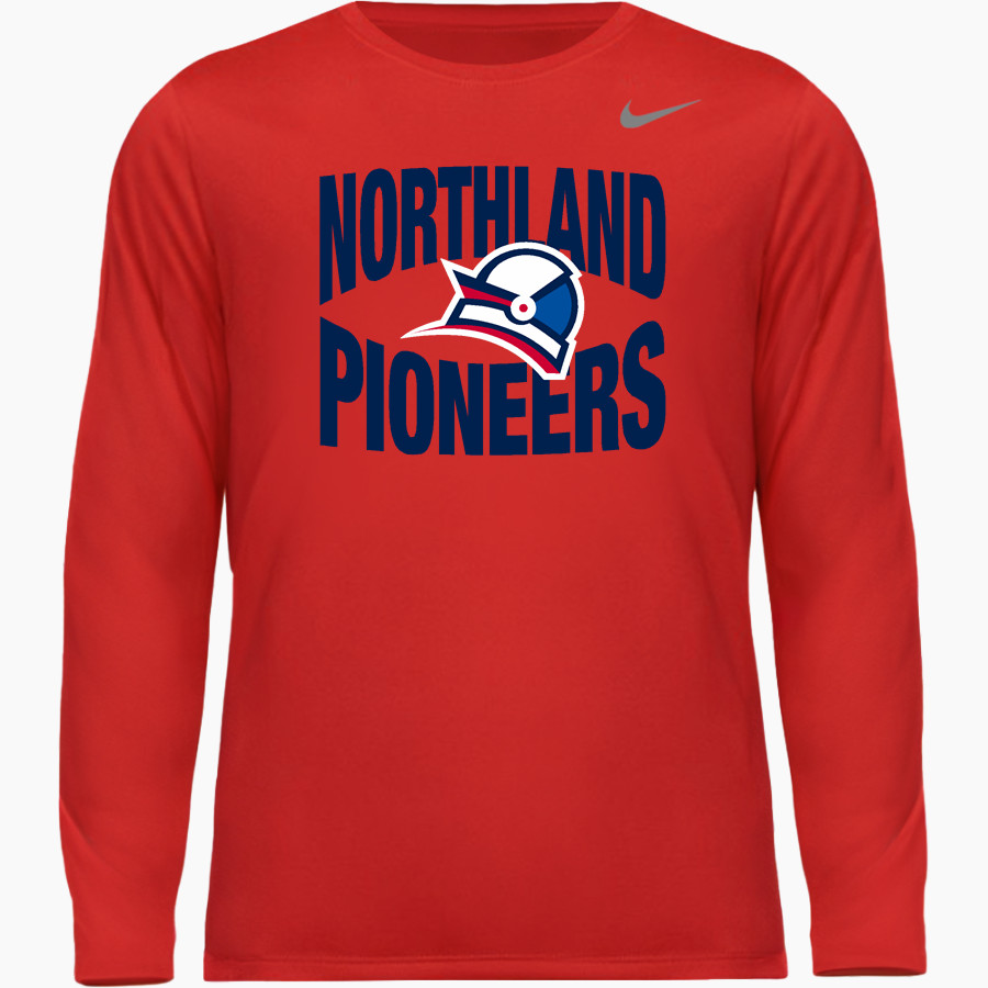 NORTHLAND Pioneers Nike Men's Team Legend Long Sleeve Tee