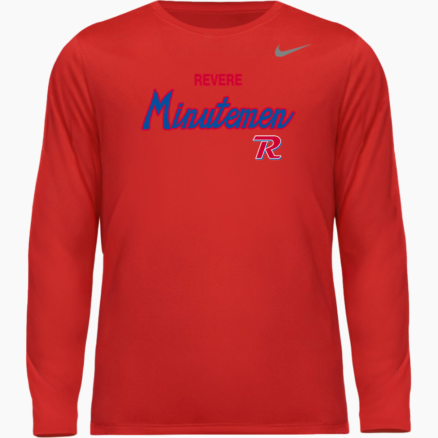 REVERE MINUTEMEN ONLINE STORE Nike Men's Team Legend Long Sleeve Tee