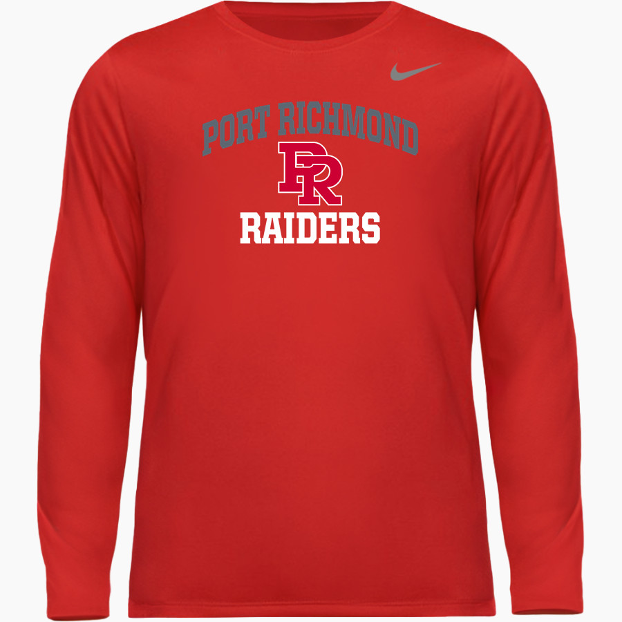 PORT RICHMOND HIGH SCHOOL RAIDERS <span class="pdp-name-mascot">PORT RICHMOND RAIDERS</span> Nike Men's Team Legend Long Sleeve Tee