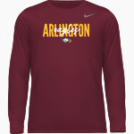 ARLINGTON HIGH SCHOOL EAGLES Nike Men's Team Legend Long Sleeve Tee Front Thumbnail