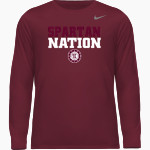BERTHOUD HIGH SCHOOL SPARTANS <span class="pdp-name-mascot">BERTHOUD SPARTANS</span> Nike Men's Team Legend Long Sleeve Tee Front Thumbnail