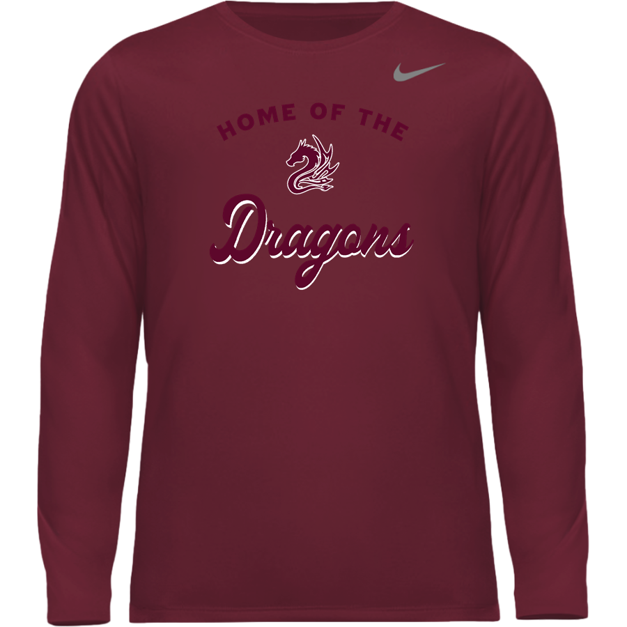 Math & Science Academy Dragons <span class="pdp-name-mascot">Math & Science Academy Dragons</span> Nike Men's Team Legend Long Sleeve Tee