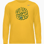 Notre Dame Academy Rebels official sideline store Nike Men's Team Legend Long Sleeve Tee Front Thumbnail