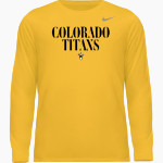 Colorado Titans The Official Online Store Nike Men's Team Legend Long Sleeve Tee Front Thumbnail