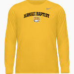 Hawaii Baptist Eagles <span class="pdp-name-mascot">HBA Eagles</span> Nike Men's Team Legend Long Sleeve Tee Front Thumbnail