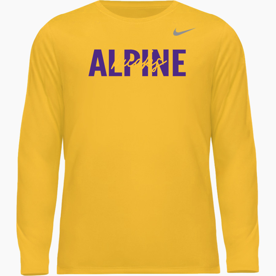 Alpine Bucks <span class="pdp-name-mascot">Alpine Bucks</span> Nike Men's Team Legend Long Sleeve Tee
