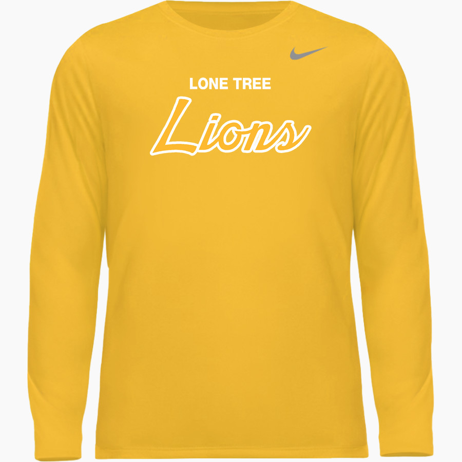 LONE TREE HIGH SCHOOL LIONS <span class="pdp-name-mascot">LONE TREE LIONS</span> Nike Men's Team Legend Long Sleeve Tee
