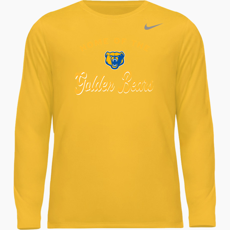 LYNDHURST HIGH SCHOOL GOLDEN BEARS <span class="pdp-name-mascot">LYNDHURST GOLDEN BEARS</span> Nike Men's Team Legend Long Sleeve Tee