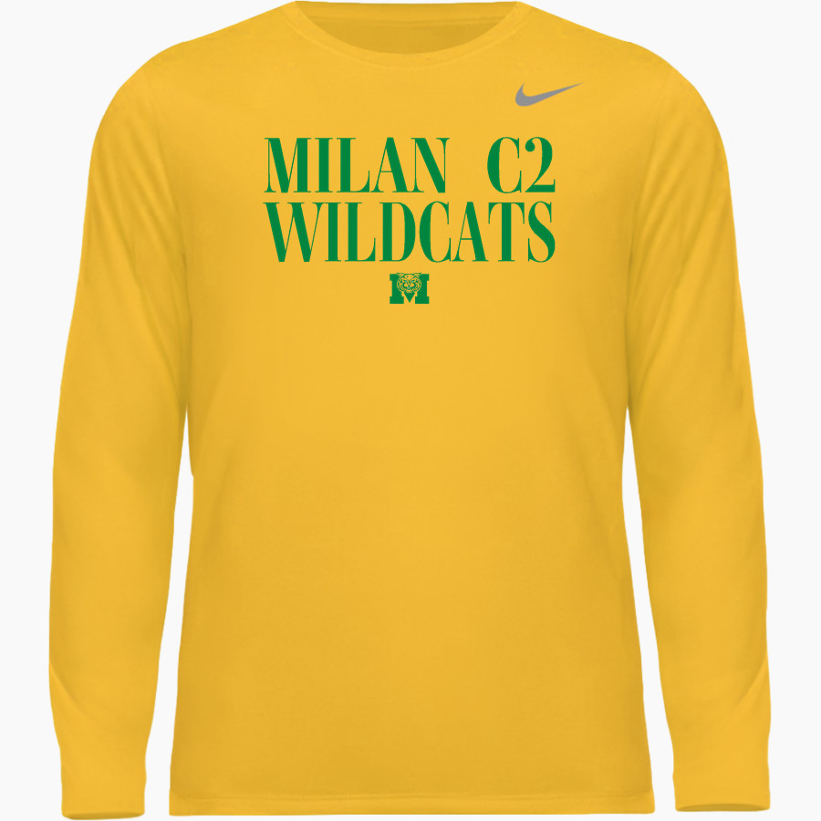Milan C2 Wildcats <span class="pdp-name-mascot">Milan C2 Wildcats</span> Nike Men's Team Legend Long Sleeve Tee