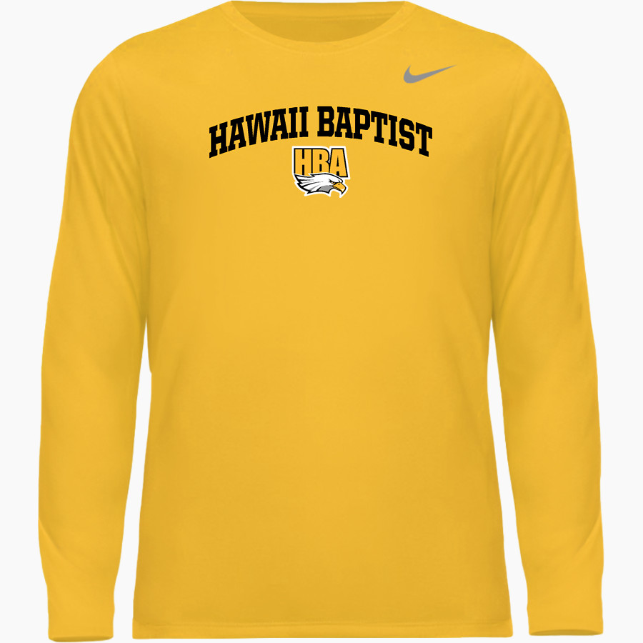 Hawaii Baptist Eagles <span class="pdp-name-mascot">HBA Eagles</span> Nike Men's Team Legend Long Sleeve Tee