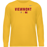 VIEWMONT HIGH SCHOOL VIKINGS <span class="pdp-name-mascot">VIEWMONT VIKINGS</span> Nike Men's Team Legend Long Sleeve Tee Front Thumbnail