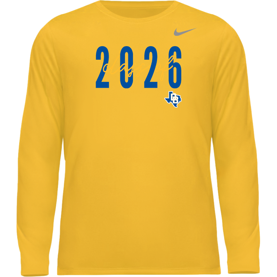 DIME BOX HIGH SCHOOL LONGHORNS <span class="pdp-name-mascot">DIME BOX LONGHORNS</span> Nike Men's Team Legend Long Sleeve Tee