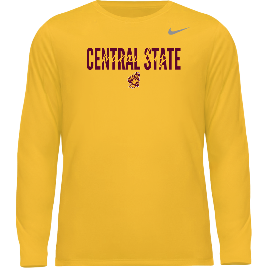 Central State University Marauders Athletics Store <span class="pdp-name-mascot">Central State Marauders</span> Nike Men's Team Legend Long Sleeve Tee