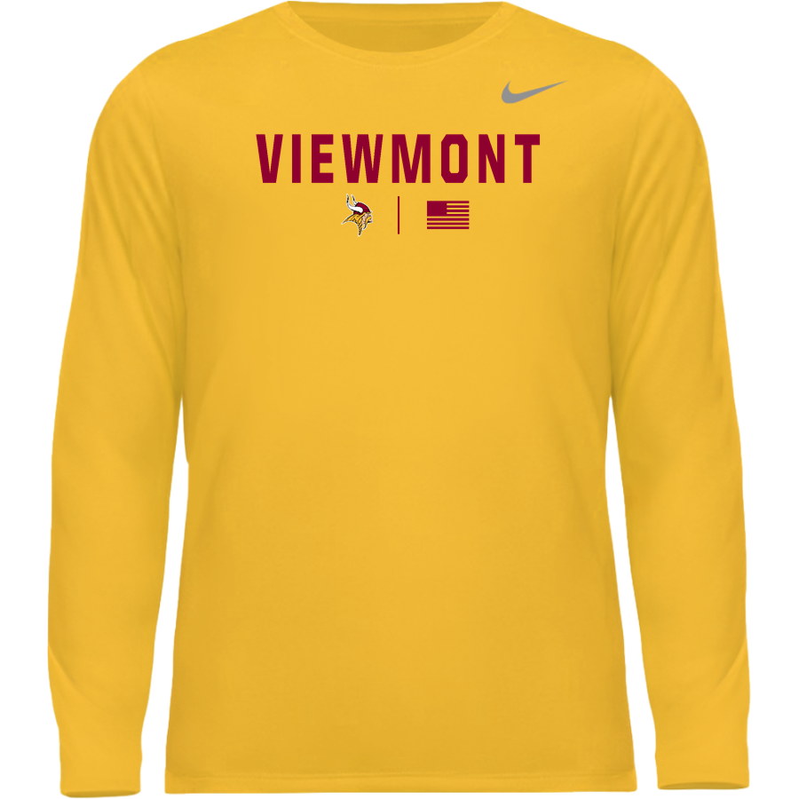 VIEWMONT HIGH SCHOOL VIKINGS <span class="pdp-name-mascot">VIEWMONT VIKINGS</span> Nike Men's Team Legend Long Sleeve Tee