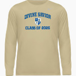Divine Savior Academy Sharks Nike Men's Team Legend Long Sleeve Tee Front Thumbnail