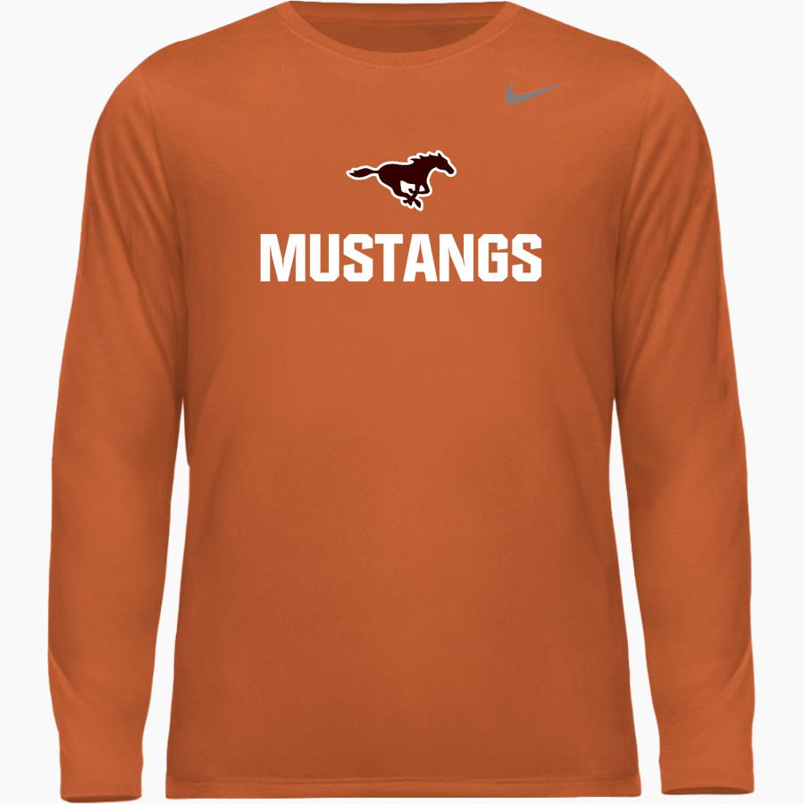SANDS HIGH SCHOOL MUSTANGS <span class="pdp-name-mascot">SANDS MUSTANGS</span> Nike Men's Team Legend Long Sleeve Tee