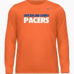 Switzerland County Pacers <span class="pdp-name-mascot">Switzerland County Pacers</span> Nike Men's Team Legend Long Sleeve Tee Front Thumbnail