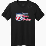 National Wrestling Coaches Association <span class="pdp-name-mascot">NWCA</span> Nike Men's Team Legend Short Sleeve Tee Front Thumbnail
