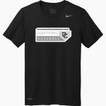 DC Lightning Baseball Lightning Nike Men's Team Legend Short Sleeve Tee Front Thumbnail