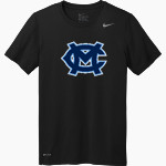 CENTRAL HIGH SCHOOL CHARGERS Nike Men's Team Legend Short Sleeve Tee Front Thumbnail
