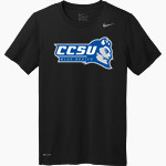 CCSU Blue Devils Nike Men's Team Legend Short Sleeve Tee Front Thumbnail