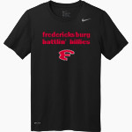 FREDERICKSBURG HIGH SCHOOL BATTLIN' BILLIES Nike Men's Team Legend Short Sleeve Tee Front Thumbnail