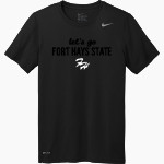 Fort Hays State University Tigers Nike Men's Team Legend Short Sleeve Tee Front Thumbnail