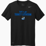 Trinity Lutheran Crusaders Nike Men's Team Legend Short Sleeve Tee Front Thumbnail