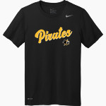 CRANDALL HIGH SCHOOL PIRATES Nike Men's Team Legend Short Sleeve Tee Front Thumbnail