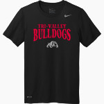 Tri-valley Bulldogs <span class="pdp-name-mascot">Tri-valley Bulldogs</span> Nike Men's Team Legend Short Sleeve Tee Front Thumbnail