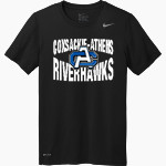 Coxsackie-Athens High School Riverhawks official sideline store <span class="pdp-name-mascot">Coxsackie-Athens Riverhawks</span> Nike Men's Team Legend Short Sleeve Tee Front Thumbnail