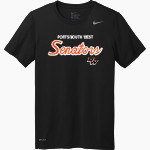 PORTSMOUTH WEST SENATORS We Work Best, When We Work Together! Nike Men's Team Legend Short Sleeve Tee Front Thumbnail