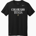 Colorado Titans The Official Online Store Nike Men's Team Legend Short Sleeve Tee Front Thumbnail