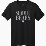 Summit Bears <span class="pdp-name-mascot">Summit Charter School Bears</span> Nike Men's Team Legend Short Sleeve Tee Front Thumbnail
