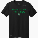 SEMINOLE COUNTY HIGH SCHOOL INDIANS Nike Men's Team Legend Short Sleeve Tee Front Thumbnail