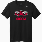 GROOM HIGH SCHOOL TIGERS <span class="pdp-name-mascot">GROOM TIGERS</span> Nike Men's Team Legend Short Sleeve Tee Front Thumbnail