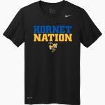 HARRISON COMMUNITY HIGH SCHOOL HORNETS Nike Men's Team Legend Short Sleeve Tee Front Thumbnail