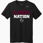FAYETTEVILLE HIGH SCHOOL LIONS Nike Men's Team Legend Short Sleeve Tee Front Thumbnail